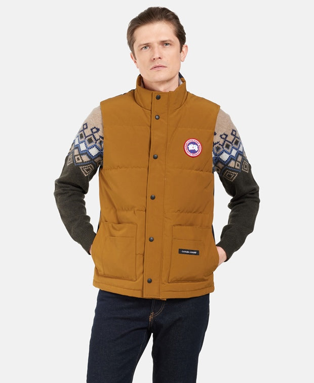 Reversible down gilet