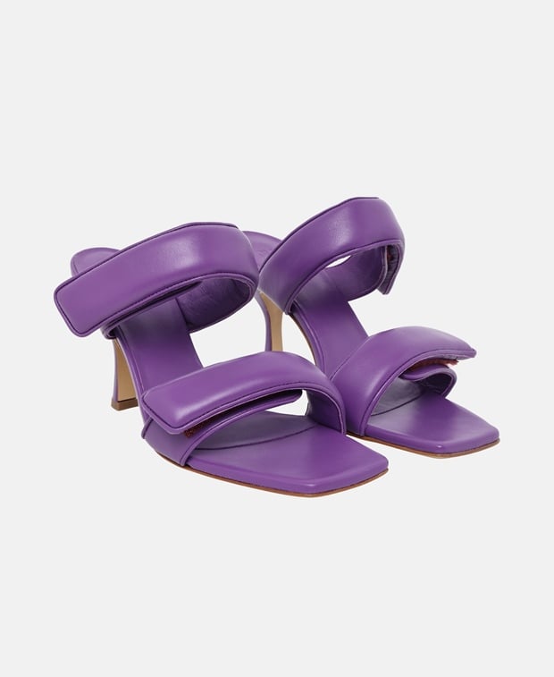 Gia Borghini Heeled sandals Purple