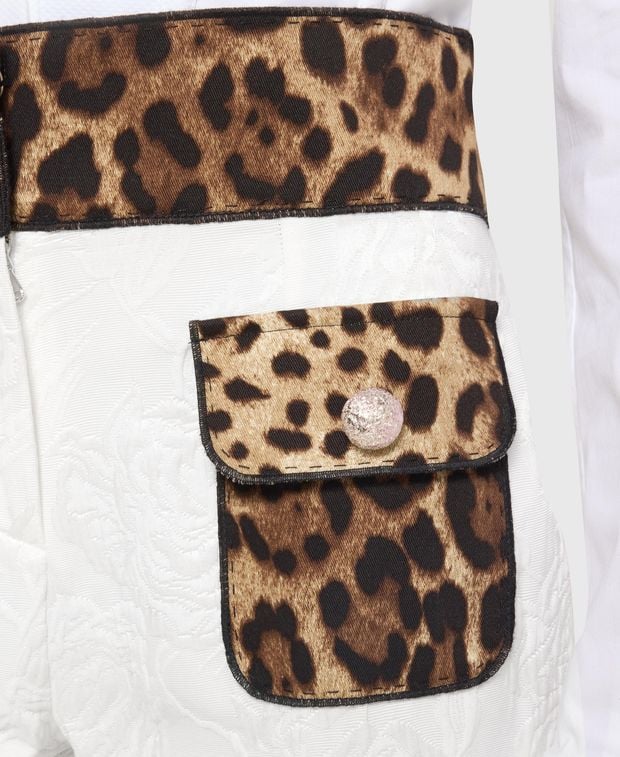 Dolce & Gabbana Silk-blend trousers