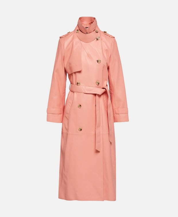 Mackage Leather trench coat