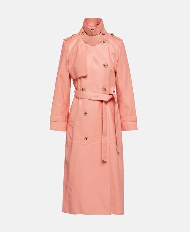 Mackage Leather trench coat