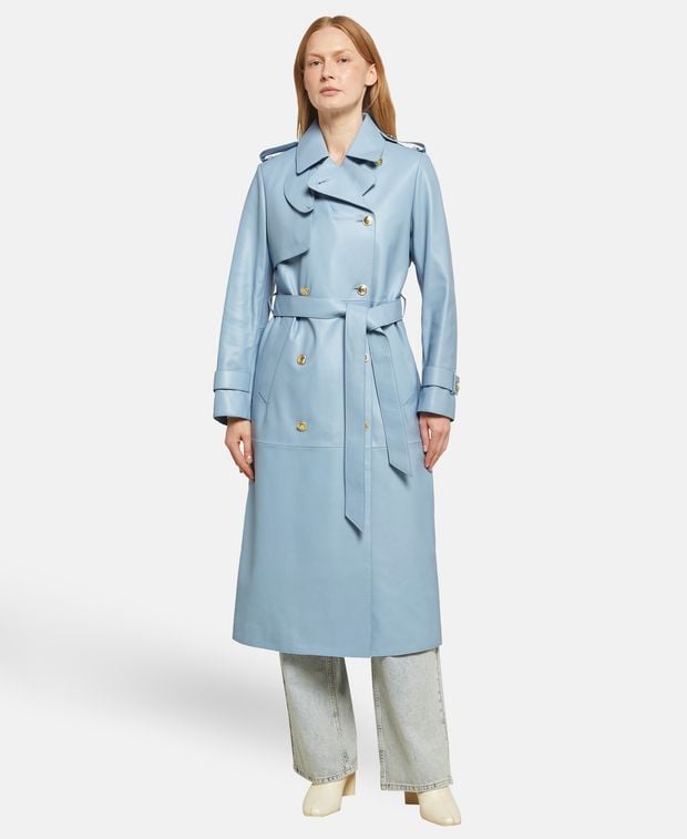 Mackage Leather trench coat
