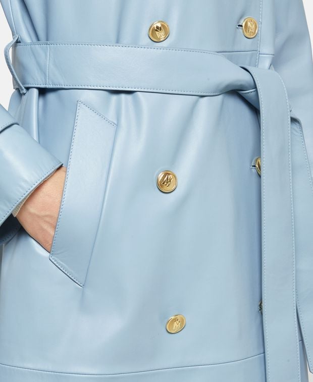 Mackage Leather trench coat