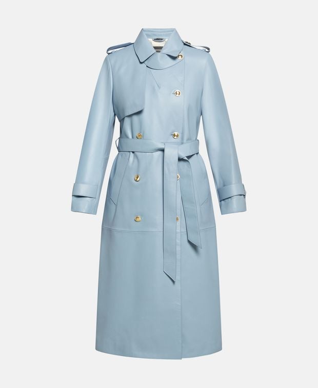 Mackage Leather trench coat