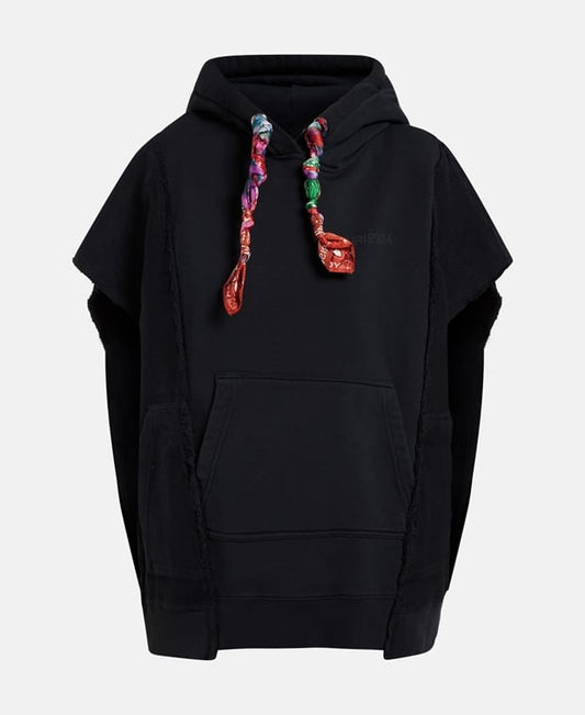 Khrisjoy Short sleeved hoodie Black