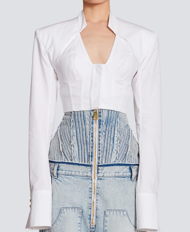 Balmain Long-sleeved blouse