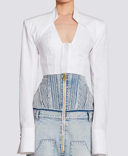 Balmain Long-sleeved blouse