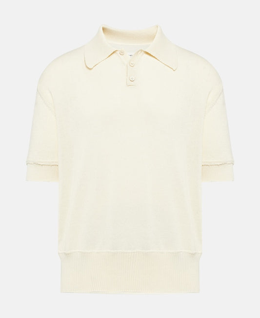 Knitted polo shirt