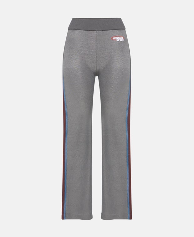 Missoni Wide-leg trousers Grey