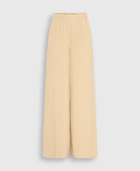 Max Mara Silk trousers Beige