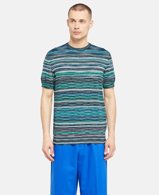 Short-sleeved pullover