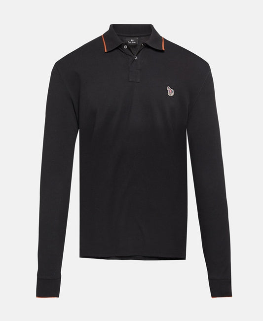 Long-sleeved polo shirt