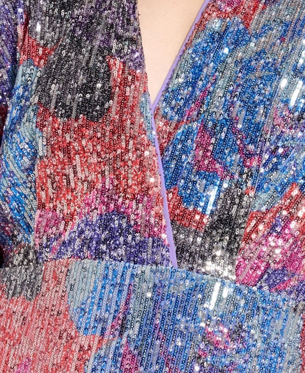 Diane von Furstenberg Sequinned dress