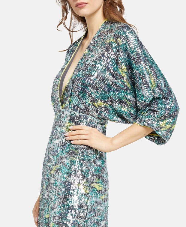 Diane von Furstenberg Sequinned dress