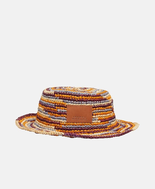 Proenza Schouler Raffia hat Blue