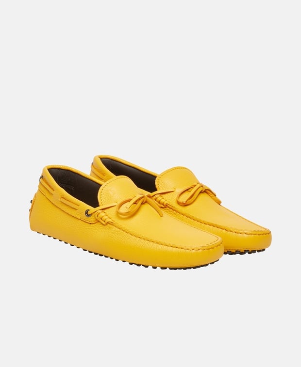 Tod's Gommini Moccasins Yellow