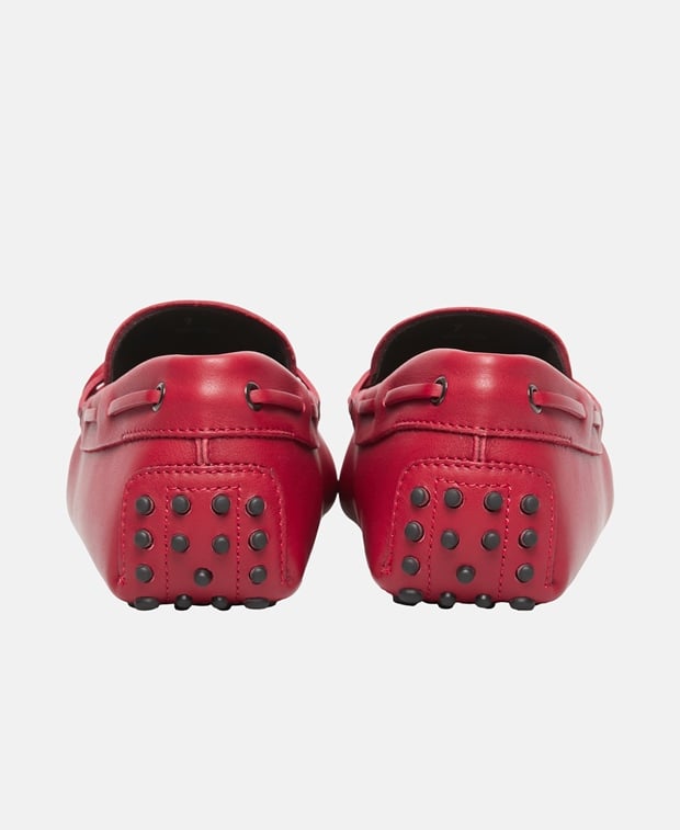 Tod's Gommini Moccasins Red