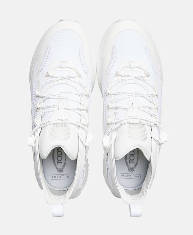 Tod's Allaciatta running no code Sneakers White