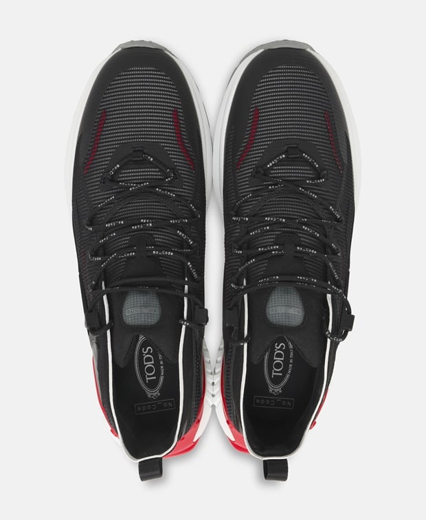 Tod's Allaciatta running no code Sneakers Black