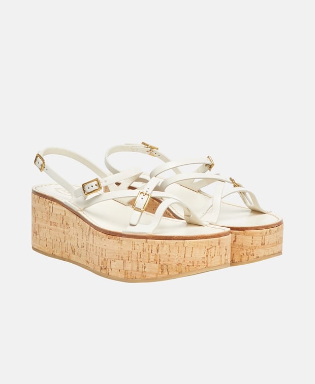 Tod's Wedge sandals Sand Zeppa Sug