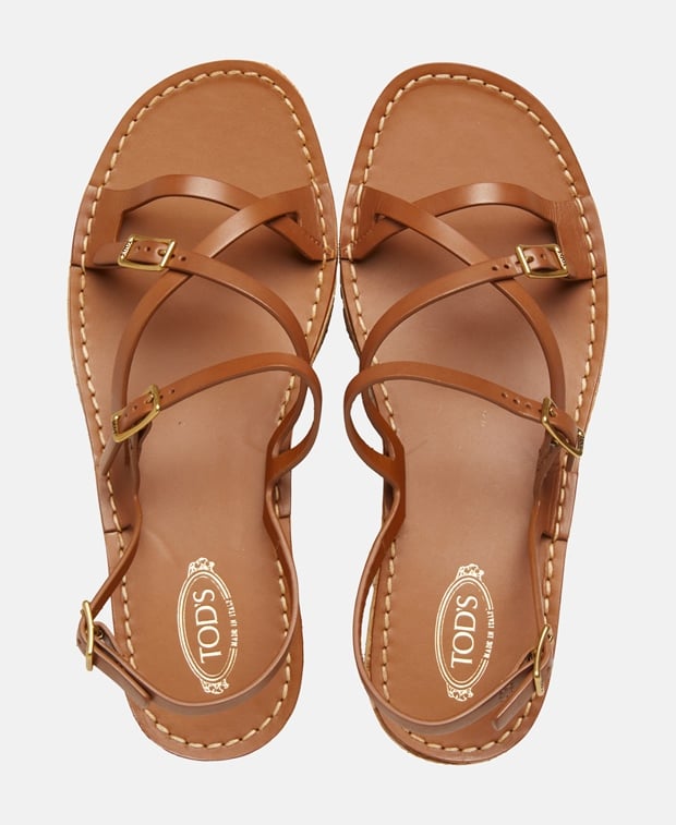 Tod's Wedge sandals Sand Zeppa Sug