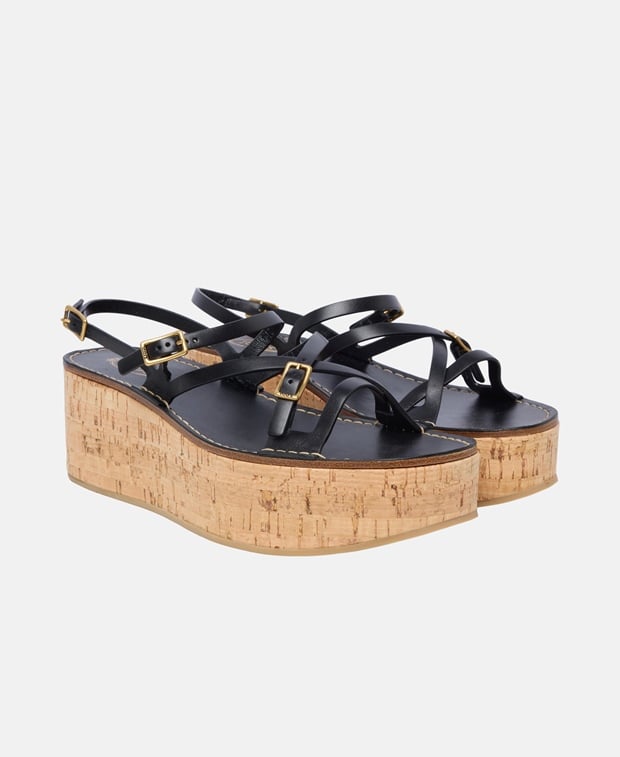 Tod's Wedge sandals Sand Zeppa Sug