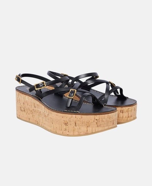 Tod's Wedge sandals Sand Zeppa Sug