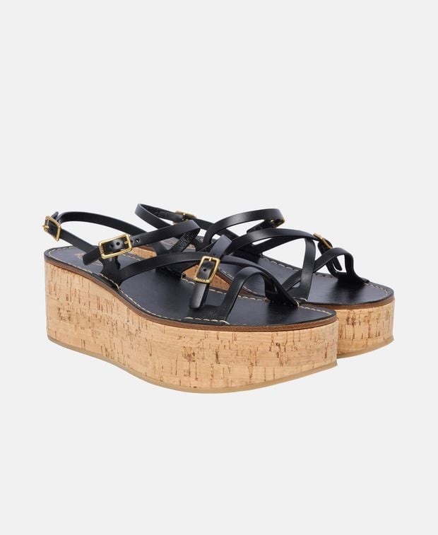 Tod's Wedge sandals Sand Zeppa Sug