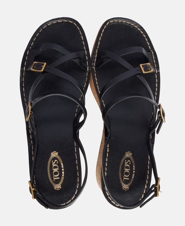 Tod's Wedge sandals Sand Zeppa Sug