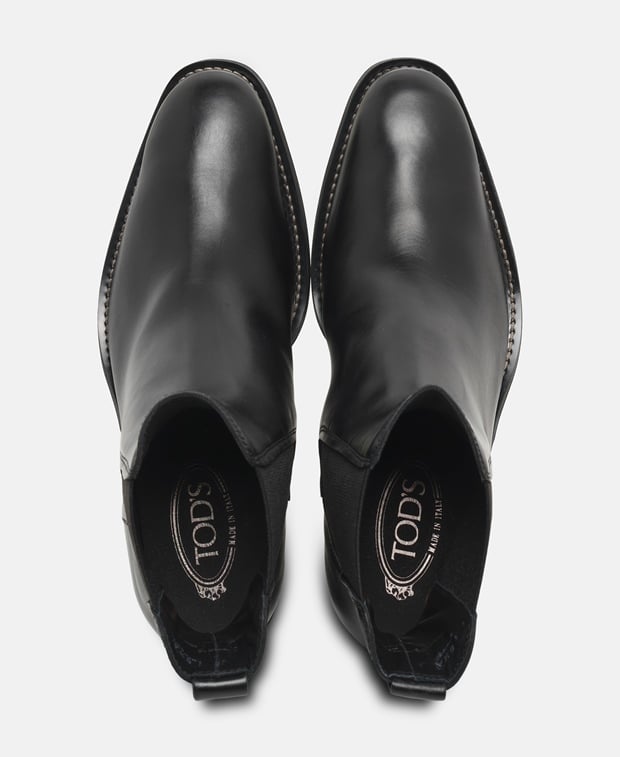 Tod's Aletto Chelsea boots Caviar Black