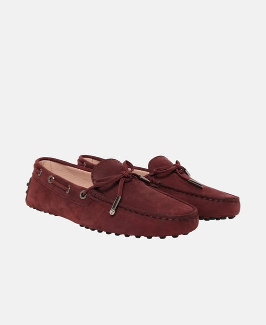 Tod's Heaven Laccetto Occhielli Moccasins Bordeaux