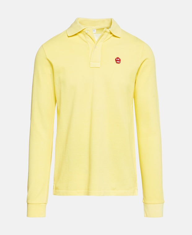 Long-sleeved polo shirt