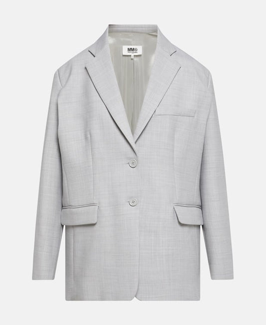 MM6 Maison Margiela Casual blazer Light Grey