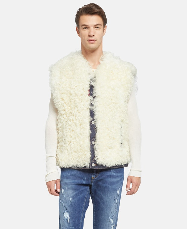 Fur gilet