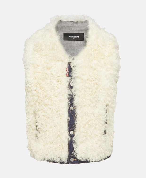 Fur gilet