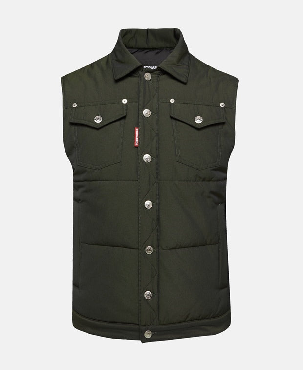 Quilted gilet