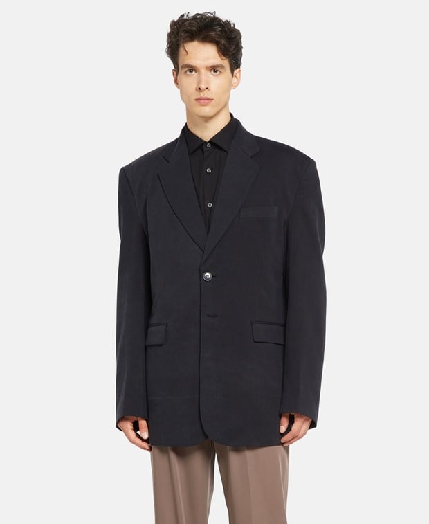 Vetements Suit jacket Washed-Out Jersey Tailored Jacket