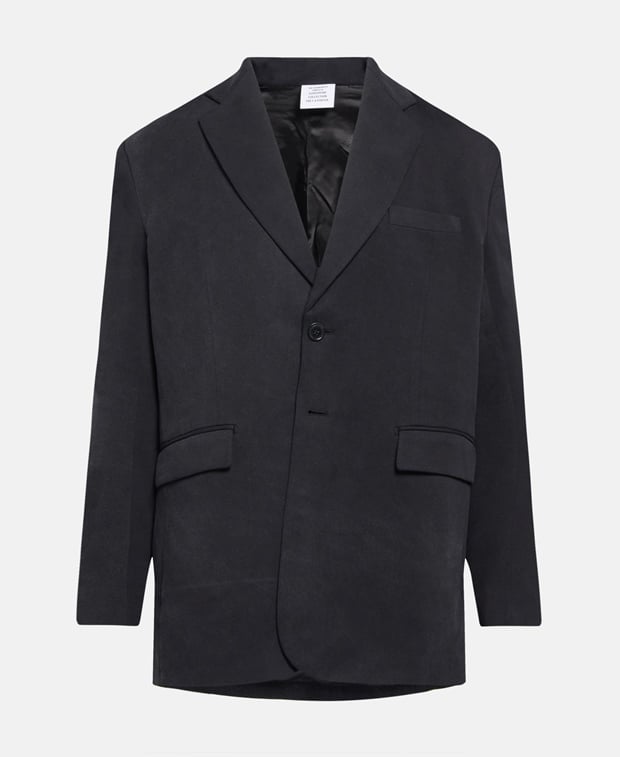 Vetements Suit jacket Washed-Out Jersey Tailored Jacket