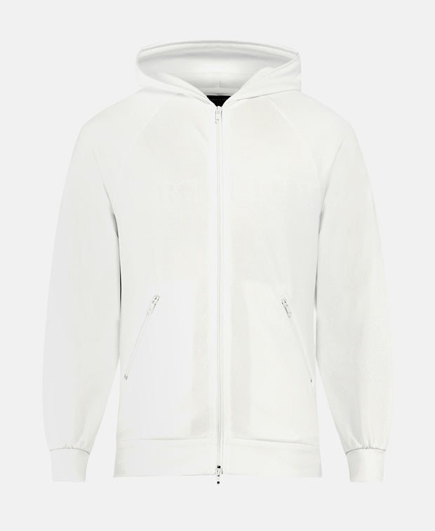 hooded sweat jacket