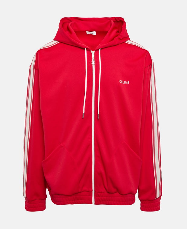 hooded sweat jacket