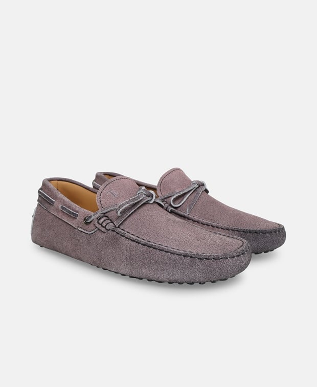 Tod's New Laccetto Occh Moccasins Greige