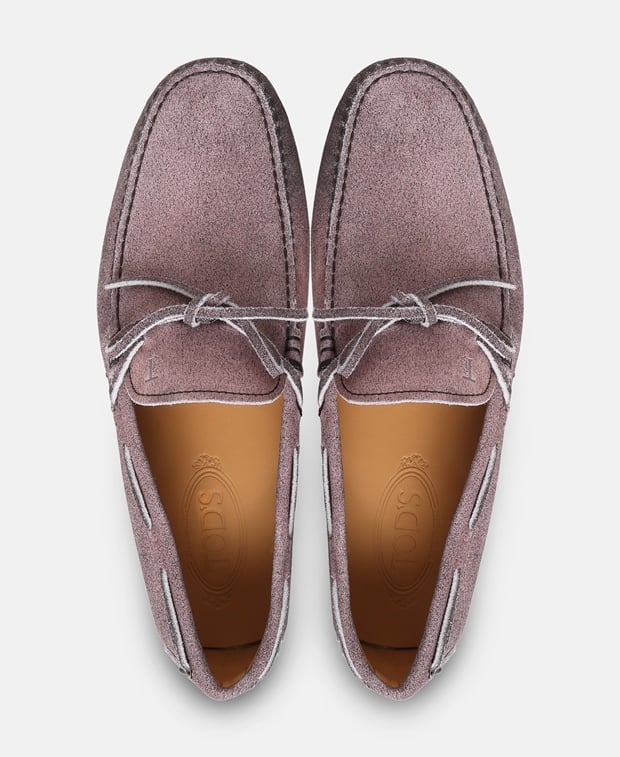 Tod's New Laccetto Occh Moccasins Greige