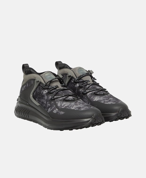 Tod's ALLAC.CAMOUF.RUNNING NO CODE 07I Sneakers Black