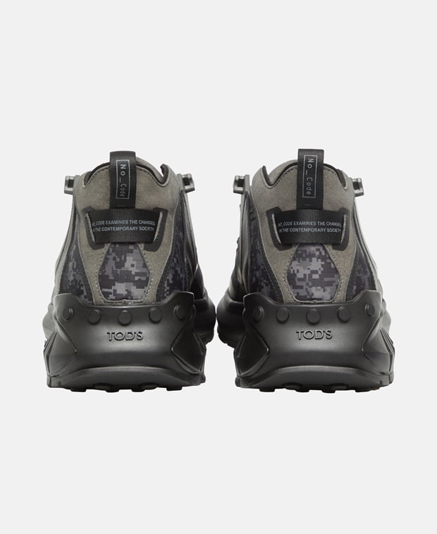 Tod's ALLAC.CAMOUF.RUNNING NO CODE 07I Sneakers Black