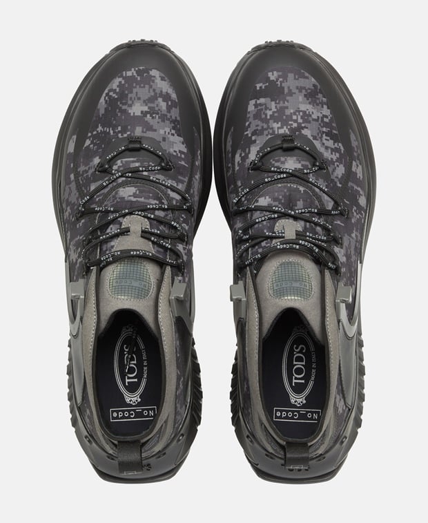Tod's Sneakers ALLAC.CAMOUF.RUNNING NO CODE 07I