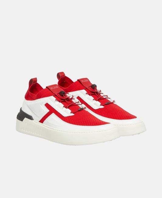 Tod's Calza Cassetta no code 14C Sneakers Red