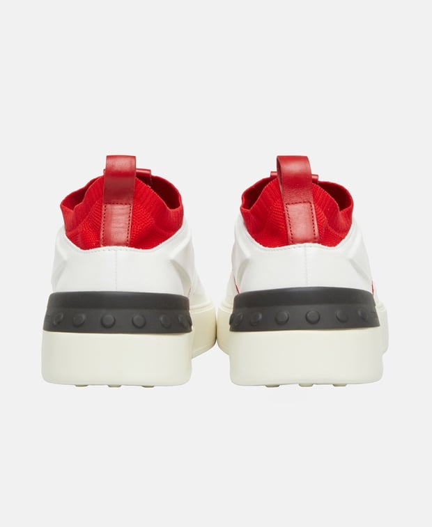 Tod's Calza Cassetta no code 14C Sneakers Red