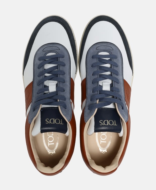 Tod's Allacciata t cassetta leggera Sneakers White
