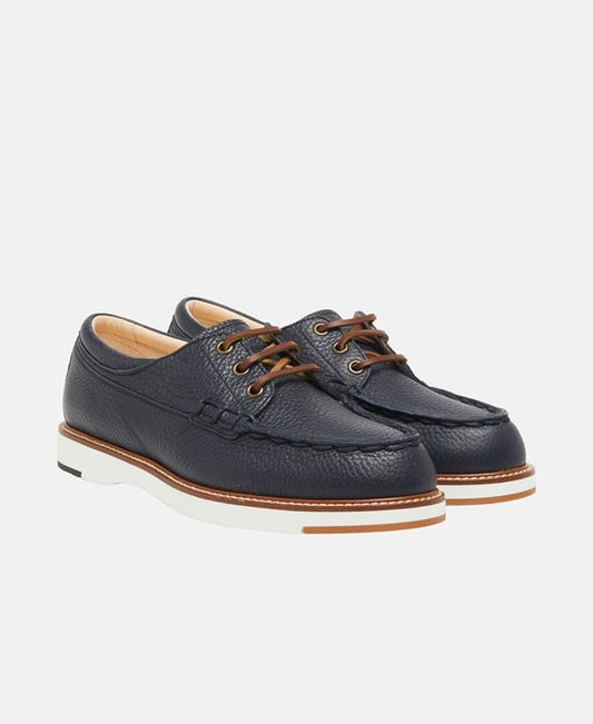 Tod's Gomma Boat shoes Dark Blue