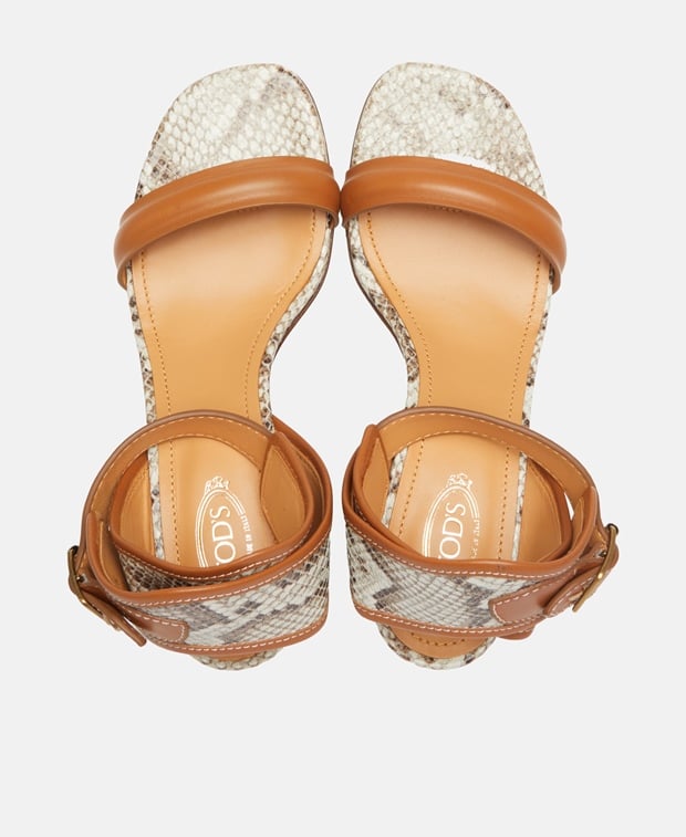 Tod's Ankle strap sandals Sandalo cuioi t60 08k fibbia